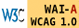Icona del Livello A di conformit&agrave; alle linee guida 1.0 del           W3C-WAI riguardanti l'accessibilit&agrave; dei contenuti del Web